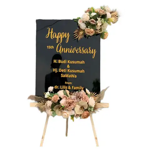 Papan Bunga Akrilik Morodemak